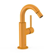 Baterie bidetowe - Bateria bidetowa Tres Study bursztynowy połysk 26222402TAM - miniaturka - grafika 1