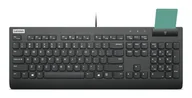 Klawiatury - Lenovo Smartcard Wired Keyboard II klawiatura Dom/Biuro USB US English Czarny 4Y41R64685 - miniaturka - grafika 1