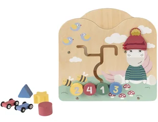 Zabawka drewniana Lupilu 427272 Kostka motoryczna - Zabawki interaktywne dla dzieci - miniaturka - grafika 4