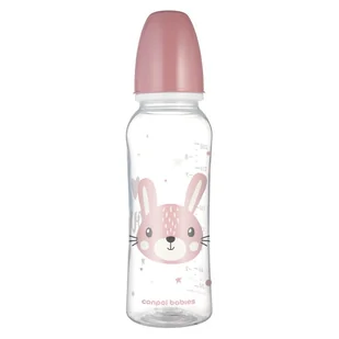 Canpol Babies Butelka Wąska 250ml Cute Animals 12m+ Króliczek - Butelki dla niemowląt - miniaturka - grafika 1