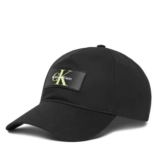 Czapka z daszkiem Calvin Klein Logo LV04D5042G Czarny - Czapki męskie - miniaturka - grafika 1