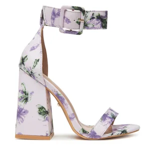 Sandały DeeZee LB09-201 Fioletowy - Sandały damskie - miniaturka - grafika 1