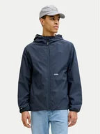 Kurtki męskie - Jack & Jones Wiatrówka Club 12291187 Granatowy Regular Fit - miniaturka - grafika 1