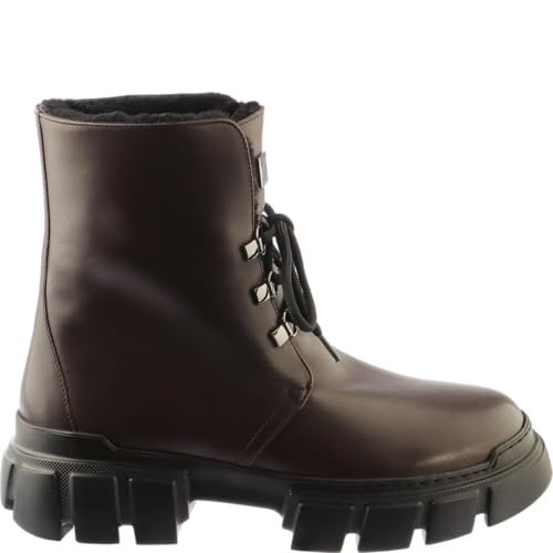 Högl Damskie buty zimowe Hike Ankle Boot, chocplum, 37 EU, Chocplum, 37 EU X-szeroki