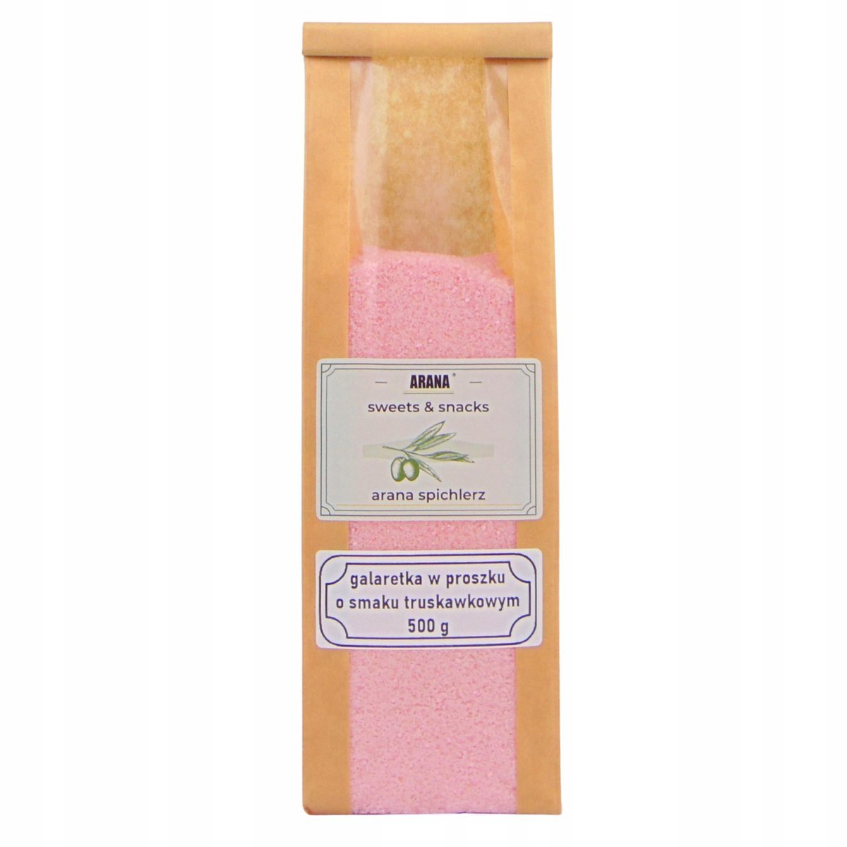 GALARETKA TRUSKAWKOWA 500g w proszku wysoka jakość