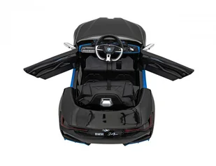 Autko BMW i4 na akumulator dla dzieci Czarny + Wolny Start + EVA + Ekoskóra + Audio LED + Pilot - Pojazdy elektryczne dla dzieci - miniaturka - grafika 17