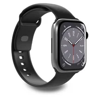 Akcesoria do smartwatchy - Pasek PURO Icon do Apple Watch 42/44/45/49mm Czarny - miniaturka - grafika 1