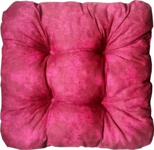 Vog Poduszka ogrodowa zewnętrzna na krzesło bordowa 42x42cm