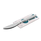 Noże kuchenne - Zestaw 2 noży stołowych Planet srebrny - miniaturka - grafika 1