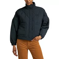 Kurtki damskie - Lee Damska kurtka Light Layer, antracyt, XL - miniaturka - grafika 1