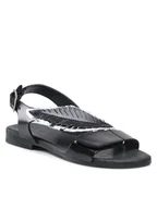 Buty dla dziewczynek - Primigi Sandały 1935122 D Czarny - miniaturka - grafika 1