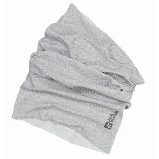 Chusta wielofunkcyjna Jack Wolfskin BASIC NECKGAITER cool grey - ONE SIZE - Czapki i chusty sportowe męskie - miniaturka - grafika 1
