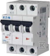 Bezpieczniki elektryczne - Eaton Wyłącznik nadprądowy 3P D 25A 15kA AC FAZ D25/3 278898 - miniaturka - grafika 1