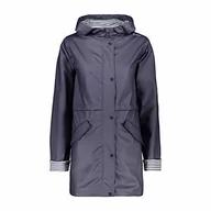 Kurtki damskie - CMP Damska parka wiatro- i wodoszczelna 3000 niebieski black blue 42 - miniaturka - grafika 1