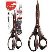 Nożyczki - Maped Nożyczki Expert Titanium, asymetryczne 21 cm 686110 - miniaturka - grafika 1