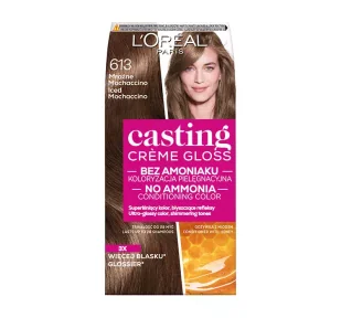Loreal Casting Creme Gloss 613 Mroźne Mochaccino - Farby do włosów i szampony koloryzujące - miniaturka - grafika 1