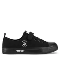 Buty dla chłopców - Trampki Beverly Hills Polo Club CSS20377-52 (V) Czarny - miniaturka - grafika 1