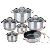 Zestawy garnków i patelni - Zestaw Garnków 12 Elementów Kinghoff Kh-1766 Lumarko! - miniaturka - grafika 1