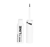 Eyelinery - INGLOT PLAYINN WHAT A LINE! EYELINER W PŁYNIE DO POWIEK 25 DARK STAR 3,5ML - miniaturka - grafika 1