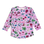 Bluzki dla chłopców - Longsleeve Costa Rica Lila - miniaturka - grafika 1