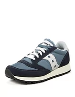 Sneakersy damskie - Saucony Jazz oryginalne sneakersy męskie w stylu vintage, niebieski - Blau Blue Navy Silver 4-45 EU - miniaturka - grafika 1