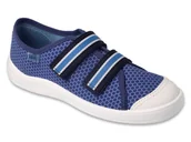 Kapcie damskie - Trampki kapcie chłopięce na rzep Befado 772Y003-34 - miniaturka - grafika 1