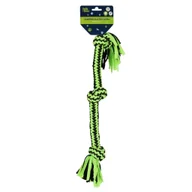Zabawki dla psów - Zabawka dla psa Szarpak 50 cm supeł zielony TRIKROLL 560878 - miniaturka - grafika 1