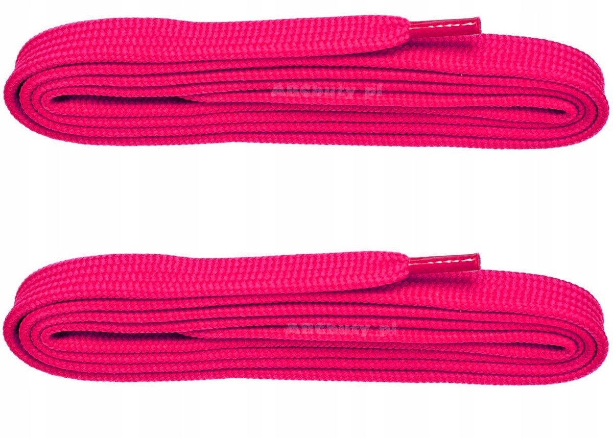 RÓŻOWE Sznurowadła SZEROKIE 7 mm DO TRAMPEK Sneakersów 0,7 Sznurówki 160 cm