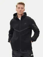 Bluzy męskie - Nike Bluza Windrunner HV0949 Czarny Regular Fit - miniaturka - grafika 1