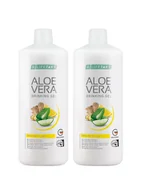 Suplementy naturalne - Aloes żel do picia imbir miód cytryna LR Lifetakt Immune Plus 2x1000ml Aloe Vera DWUPAK Aloe Vera Drinking Gel Immune Plus 2x1000ml DWUPAK - miniaturka - grafika 1