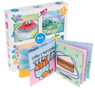 Dumel Discovery Jollybaby. Książeczki - gryzaki 4w1 - Gryzaki dla dzieci - miniaturka - grafika 1