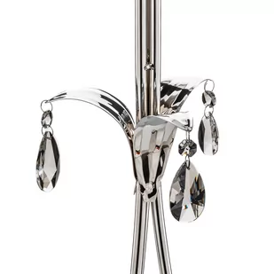 Lampa podłogowa Jacqueline, 3-punktowa, biała - Lampy stojące - miniaturka - grafika 4