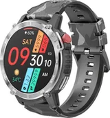 Smartwatch - Rubicon RNCF08 Silver Czarno-brązowy - miniaturka - grafika 1