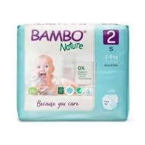 Bambo Nature Eko Pieluszki Mini (30 szt.), ABENA - Pieluchy Bambo Nature Eko Pieluszki Mini (30 szt.), ABENA - Pieluchy - miniaturka - grafika 1