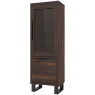 Witryny - Witryna 241WHK05 TYP-05 Halle Helvetia Wieruszów Dąb Wallace, Czarny - miniaturka - grafika 1