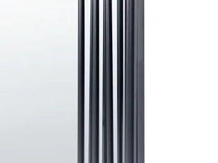 Lustro ścienne metalowe 45 x 146 cm czarne AJAIN Lumarko! - Lustra - miniaturka - grafika 5