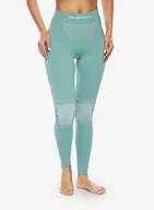 Kalesony - Legginsy termoaktywne damskie X-Bionic Energizer 4.0 Pants - sage green/optical white - miniaturka - grafika 1