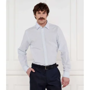 Joop! Jeans Koszula Elias Regular Fit z dodatkiem lnu - Koszule męskie - miniaturka - grafika 1