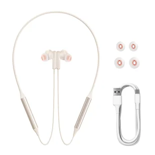 Baseus Bowie U2 Bluetooth (Neckband) kremowo-białe - Słuchawki - miniaturka - grafika 6