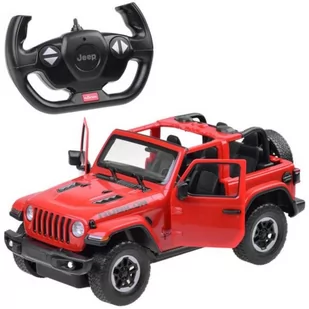 Auto terenowe JEEP RUBICON sterowane RASTAR RC0581 - Zabawki zdalnie sterowane - miniaturka - grafika 1