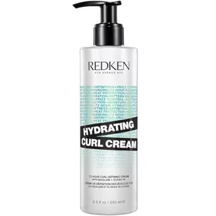 Redken Krem pielęgnujący do 72 godzin zdefiniowanych i nawilżonych loków, ochrona przed wysoką temperaturą do 230°, z olejkiem skwalanowym i jojoba, bez silikonu, krem nawilżający, 1 x 250 ml - Kremy do twarzy - miniaturka - grafika 1