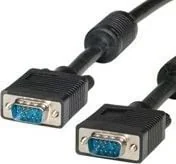 Roline Kabel VGAcable Ferrit HD15 m/m 2m - 11.04.5252 - Kable - miniaturka - grafika 1