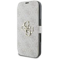 Etui i futerały do telefonów - Guess GUBKP16X4GMGPI iPhone 16 Pro Max 6.9" różowy/pink book 4G Metal Logo - miniaturka - grafika 1