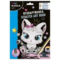 KIDEA Wydrapywanka Zdrapywanka Kotki Koty 6arkuszy WYKKA_20220309190520 - Zabawki kreatywne - miniaturka - grafika 1