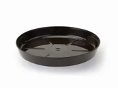Pozostałe akcesoria do uprawy roślin - Lamela Lamela Podstawka plastik czarna śr.14,5cm - miniaturka - grafika 1