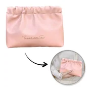 Kosmetyczki, organizery i kuferki - Kosmetyczka Saszetka Na Kosmetyki Wkładki Ekoskóra M 16x12cm - miniaturka - grafika 1