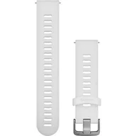 Akcesoria do smartwatchy - Garmin Silikonowy pasek Vivoactive 3/Vivomove HR/Forerunner 645/Forerunner 245 - biały [010-11251-1P] 010-11251-1P - miniaturka - grafika 1