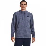 Bluzy sportowe męskie - Męska bluza treningowa nierozpinana z kapturem UNDER ARMOUR UA Armour Fleece Twist HD - miniaturka - grafika 1