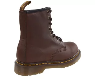 Buty Dr. Martens 1460 Dark Brown Crazy Horse 11822203 - Moda i Uroda OUTLET - miniaturka - grafika 4