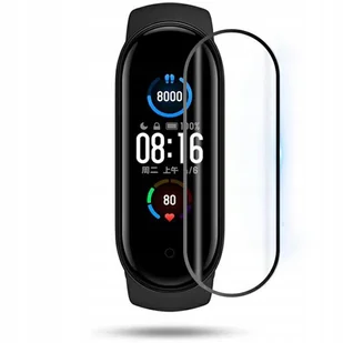 Szkło Hartowane Do Xiaomi MI Band 8 Szkiełko Ochronne Ppma Full - Akcesoria do smartwatchy - miniaturka - grafika 1